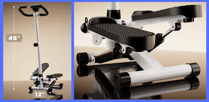 The stepper stores away easily.