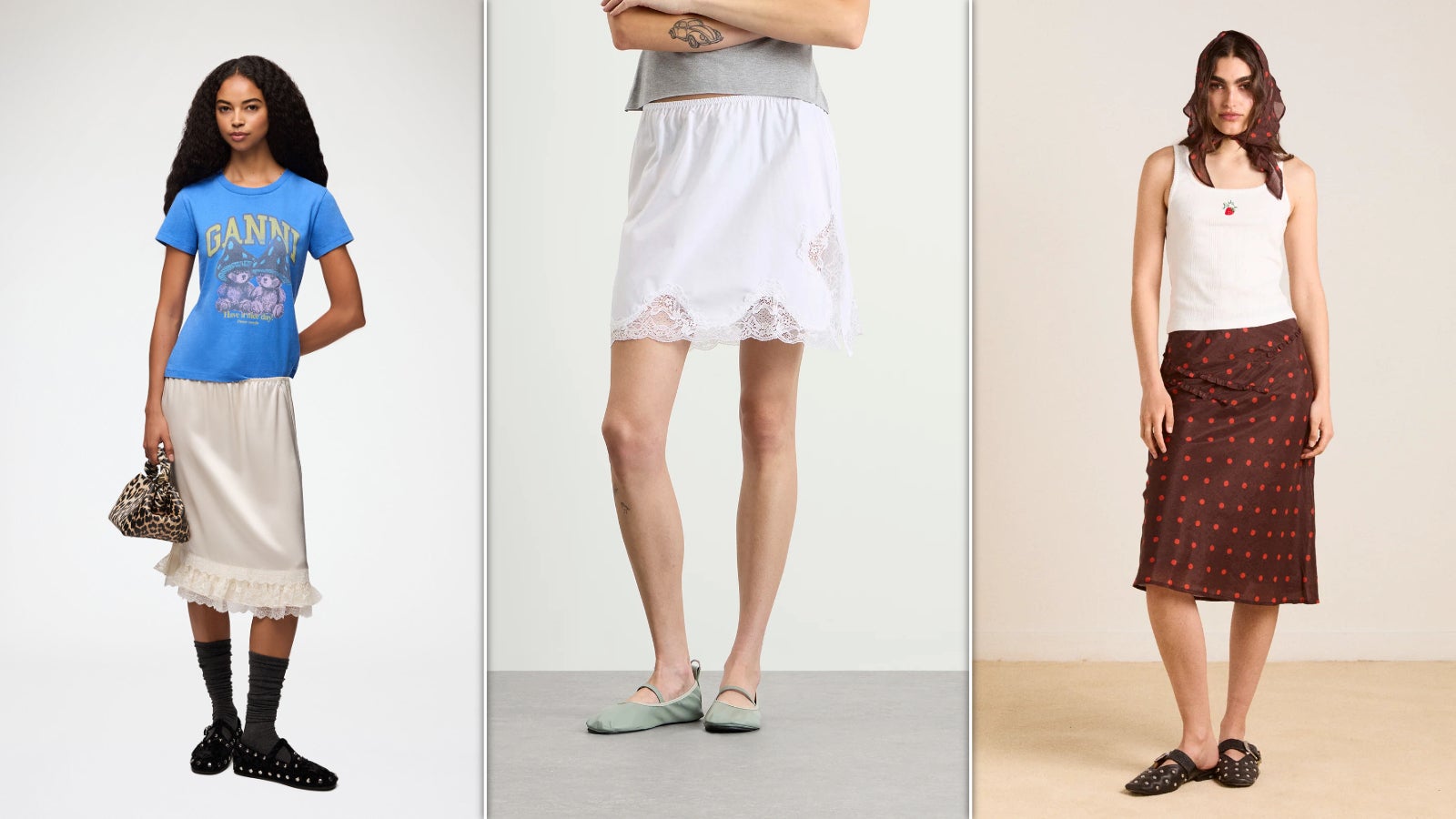 The Key To Transitional Dressing? Chemises, Slip Dresses And Skirts, Of Course!