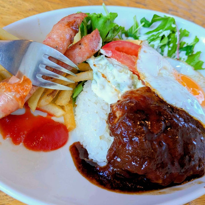 星乃珈琲店「ハワイ風ロコモコ」