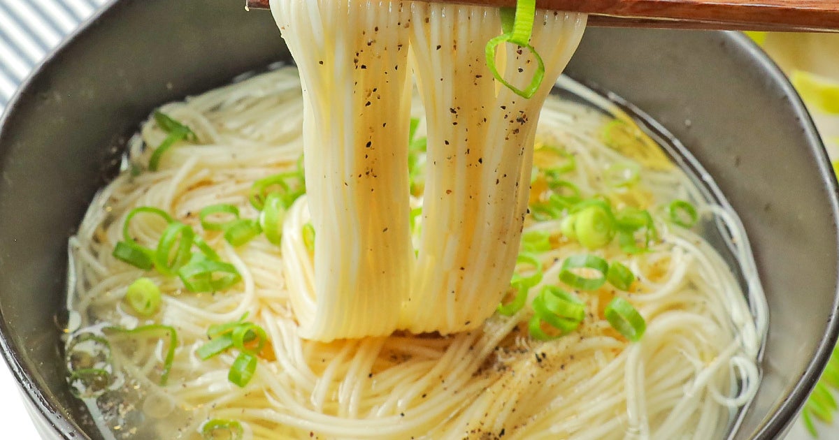 【そうめん、ダマされたと思ってこう食べて】ウチではめんつゆより人気!残暑も大活躍の簡単そうめんアレンジレシピ