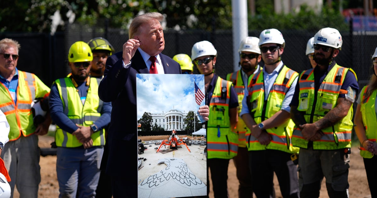 Trump Really Wants You To Pay Attention To His Big-Boy Construction Projects