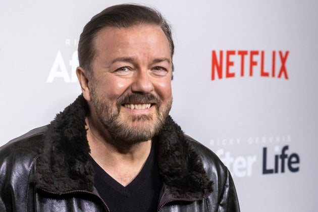 Ricky Gervais in 2019