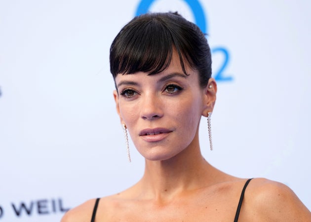 Lily Allen at an event last month
