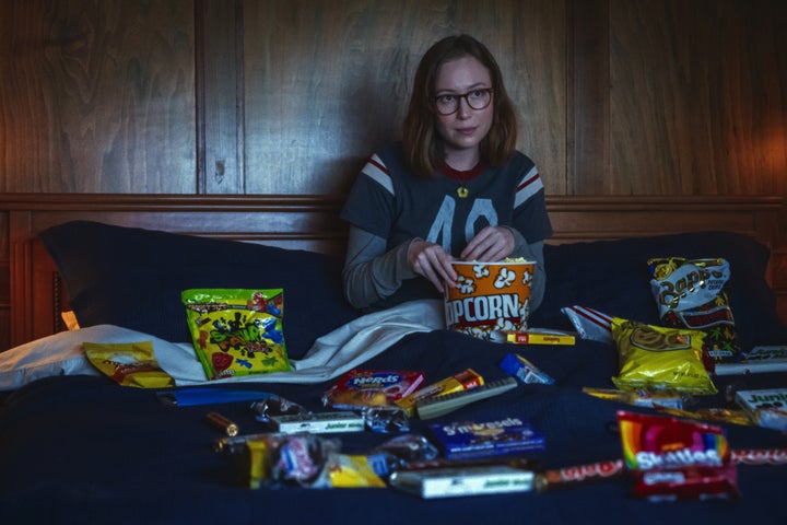 Imagery relating to sweets and candy is scattered throughout Teenage Sex And Death At Camp Miasma