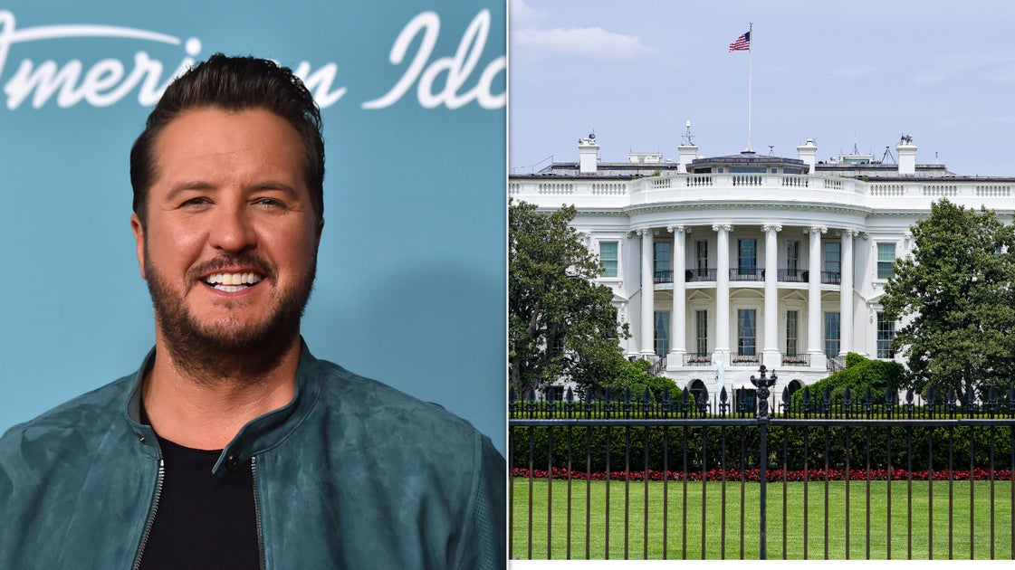Luke Bryan Showed Up At White House Briefing Room, Took Pictures At Podium