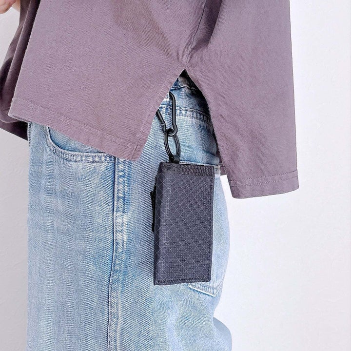 無印良品「撥水 リップストップ ミニウォレット」
