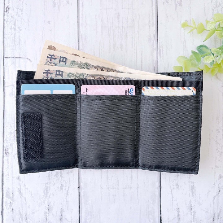無印良品「撥水 リップストップ ミニウォレット」