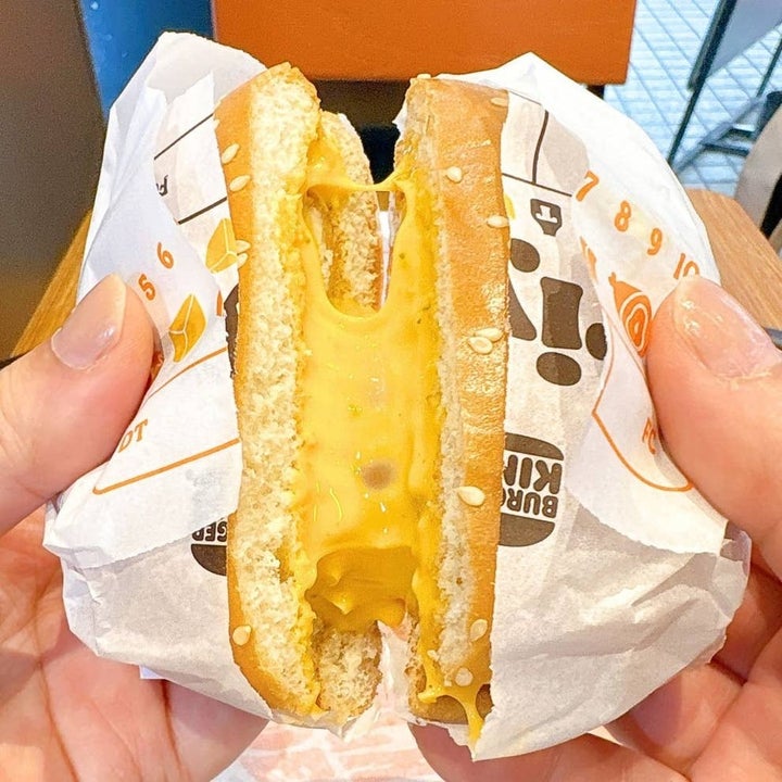 バーガーキング「チーズ&チーズチキンコンビ」