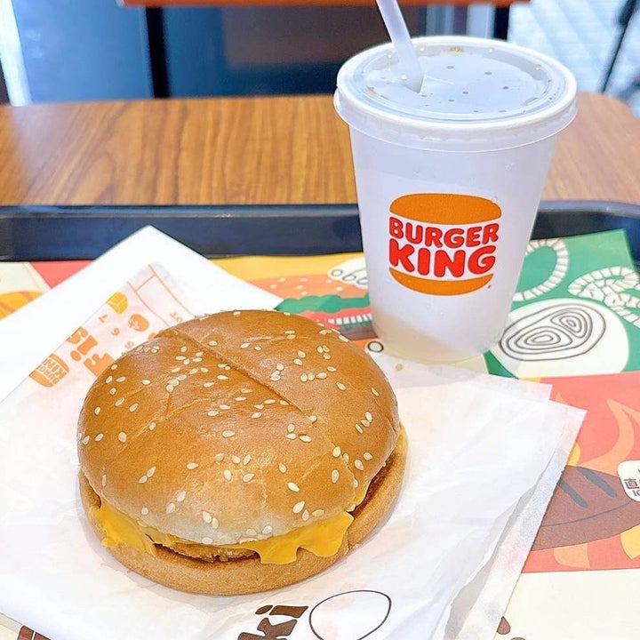 バーガーキング「チーズ&チーズチキンコンビ」