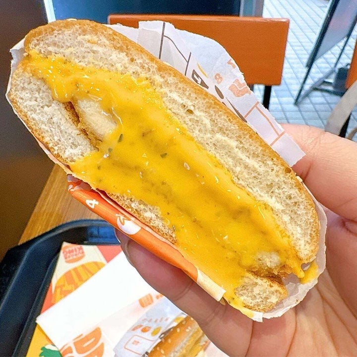 バーガーキング「チーズ&チーズチキンコンビ」
