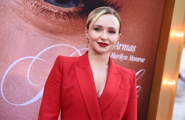 Hayden Panettiere at the premiere of Blonde in 2022