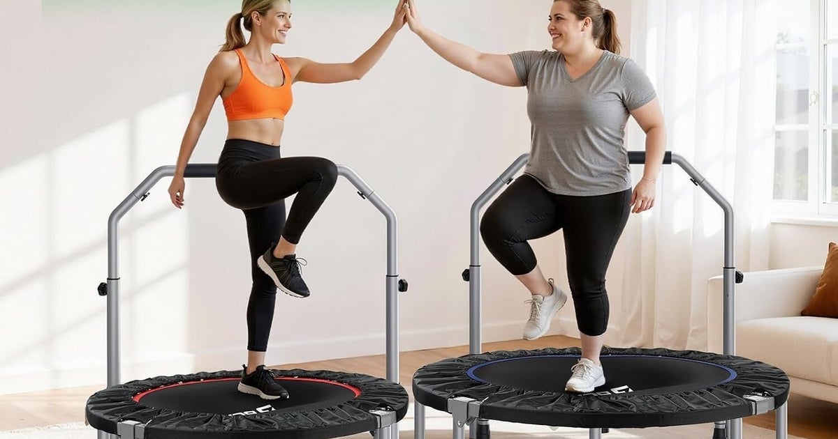 Reviewers Can't Get Enough Of This Trampoline For Adults – And It Gets The Fitness Expert Stamp Of Approval
