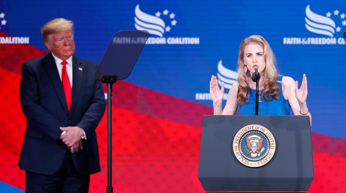 Natalie Harp rief Trump-Anhänger am 6. Januar dazu auf, „für Trump zu ...