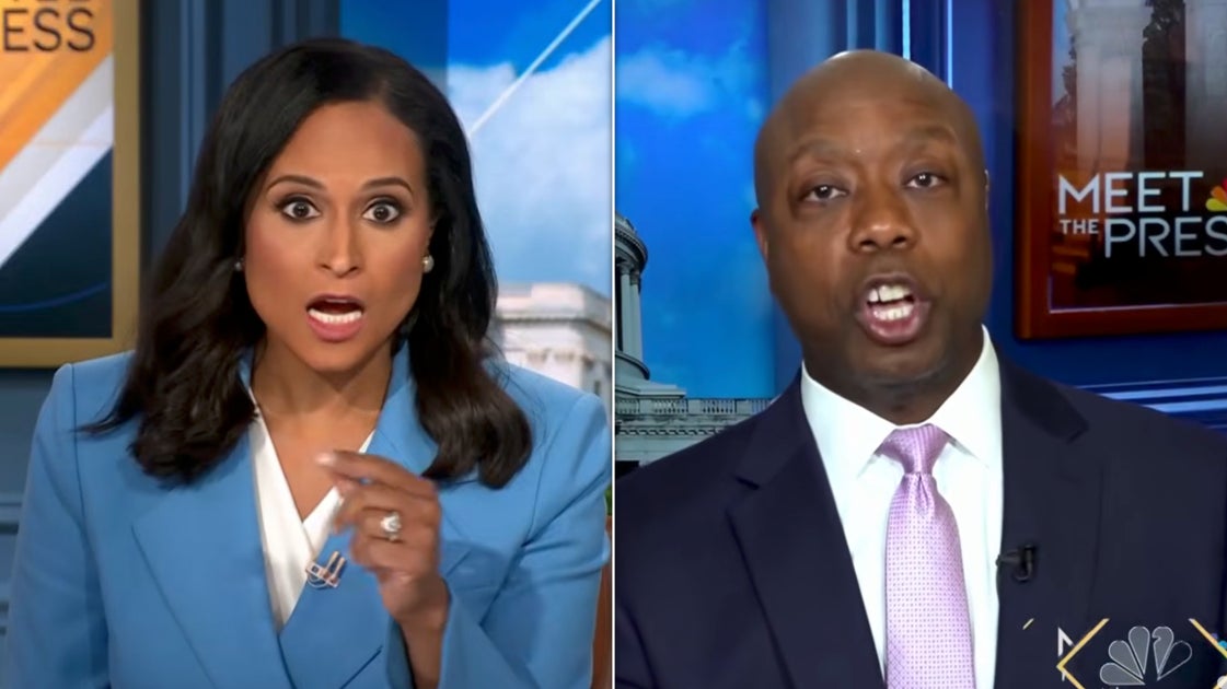 Kristen Welker challenges Tim Scott on 3% inflation claim
