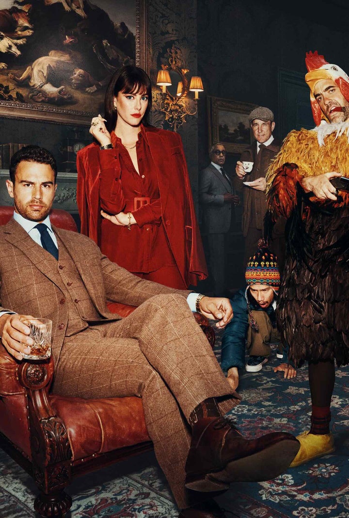 The cast of Netflix's The Gentlemen in a season one promo image