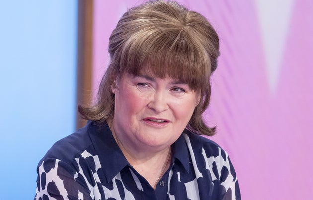 Susan Boyle on Loose Women in 2020