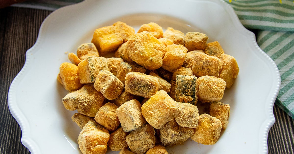 【さつまいもは焼き芋よりこれ！】「シャリシャリ食感がたまらない」「きな粉揚げパンみたい！」シャリシャリきな粉さつまいも
