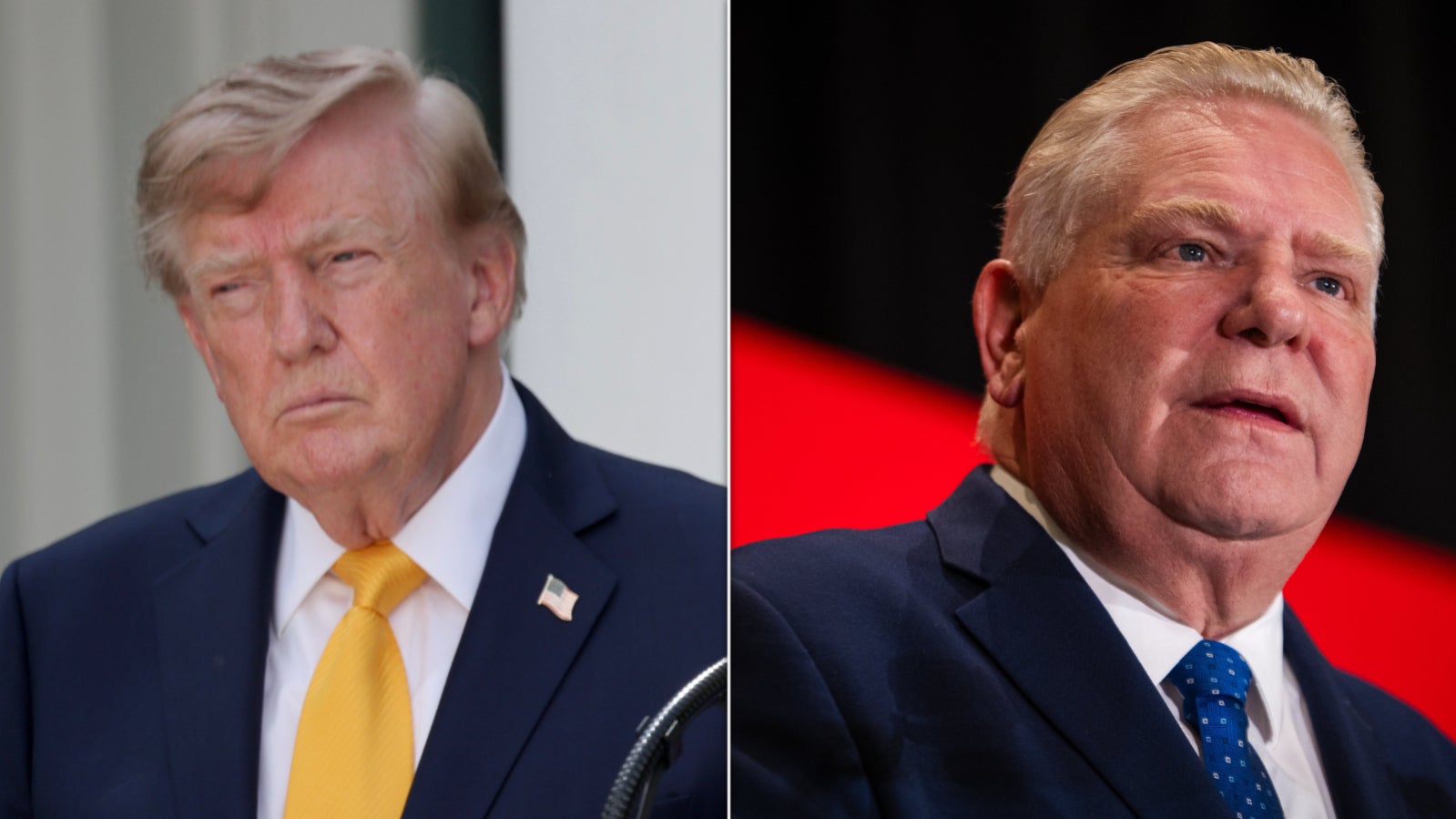 Ontario Premier Doug Ford Spars With Trump As Trade War Escalates: 'Kiss My A**'