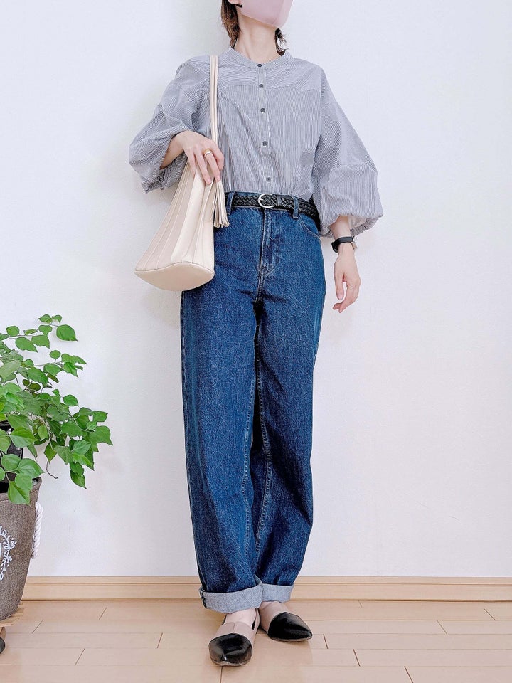 UNIQLO(ユニクロ)「バギージーンズ」のコーディネート