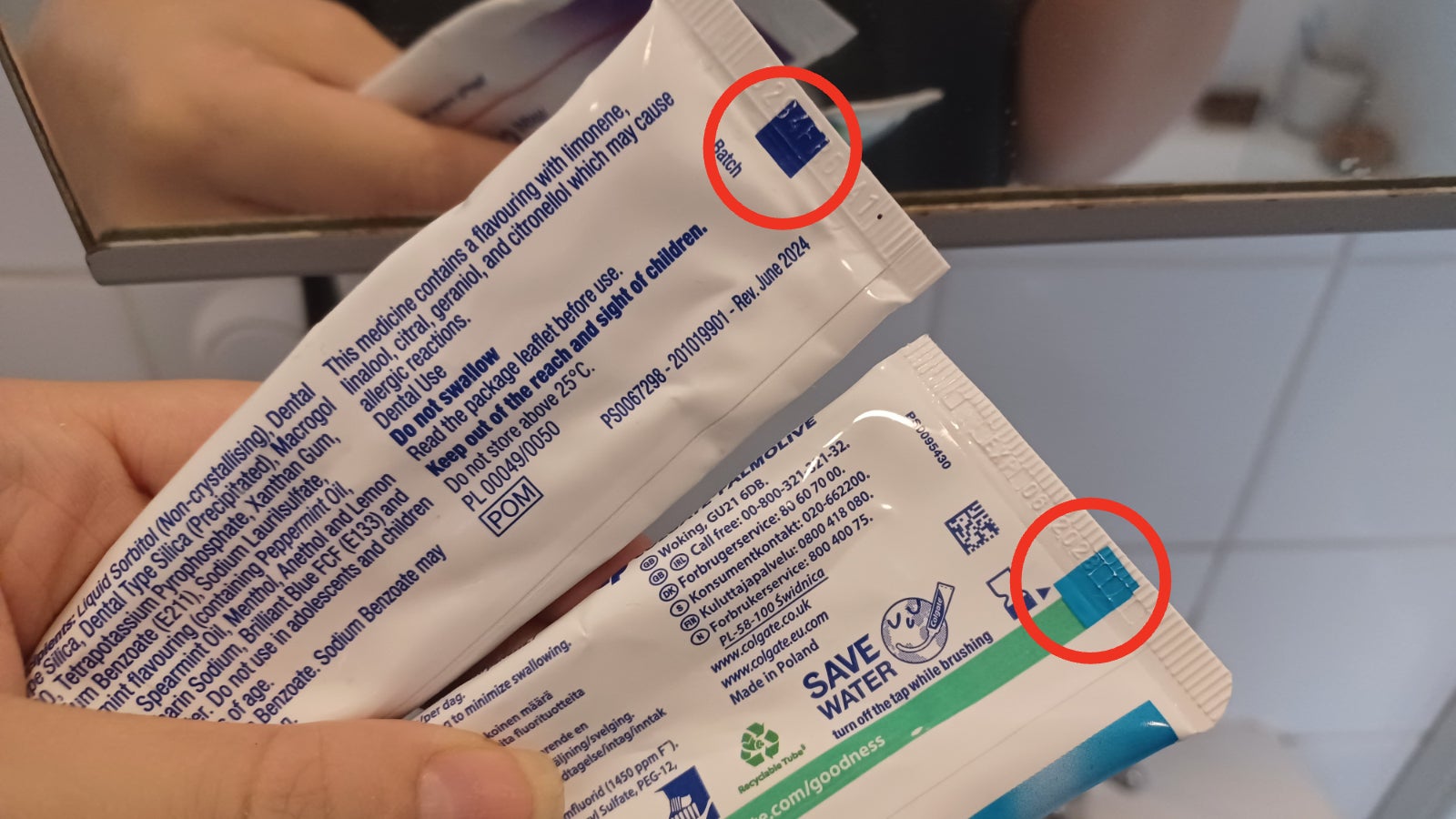 So THAT's What The Coloured Square On Toothpaste Is Really For