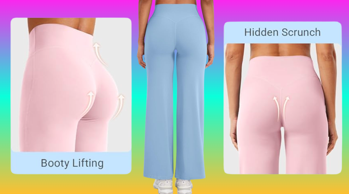 The pants are designed to give your booty a little lift.