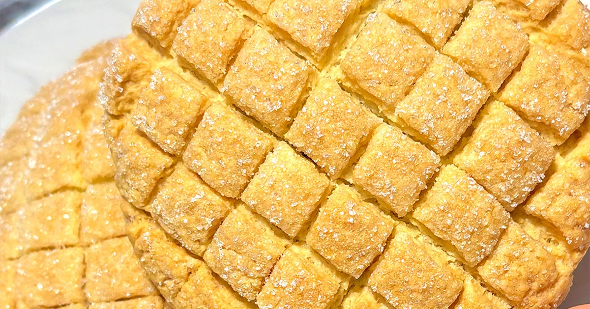 【ホットケーキミックスで話題スイーツ、簡単に作れた】1枚じゃ全然足りない。想像以上にハマるメロンパン風チョコクッキー