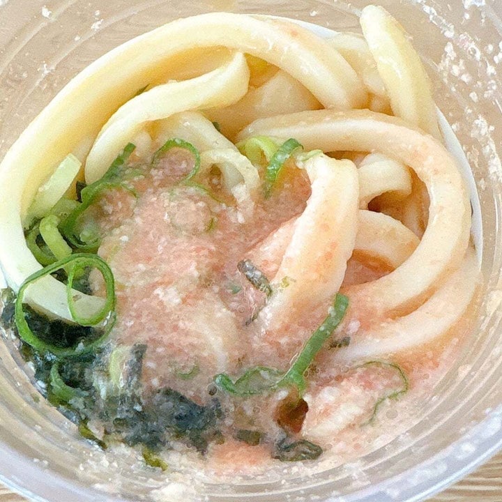 丸亀製麺「明太とろろシェイクうどん」