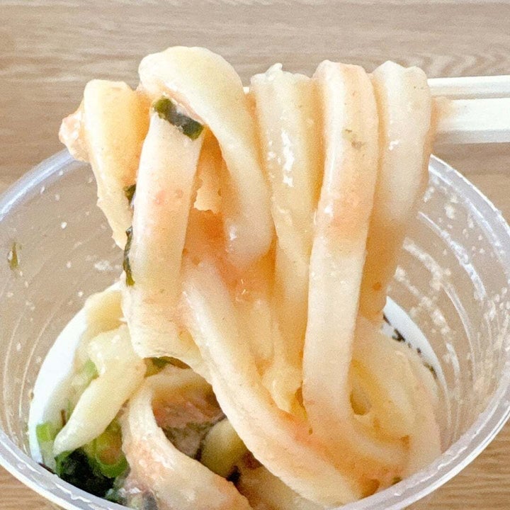 丸亀製麺「明太とろろシェイクうどん」