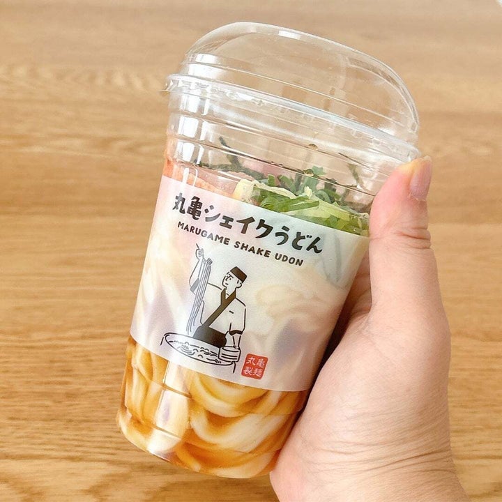 丸亀製麺「明太とろろシェイクうどん」