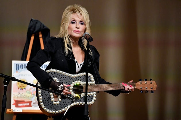 Dolly Parton performing live in 2024