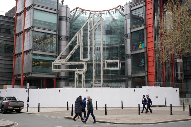 Channel 4’s headquarters pictured in 2022