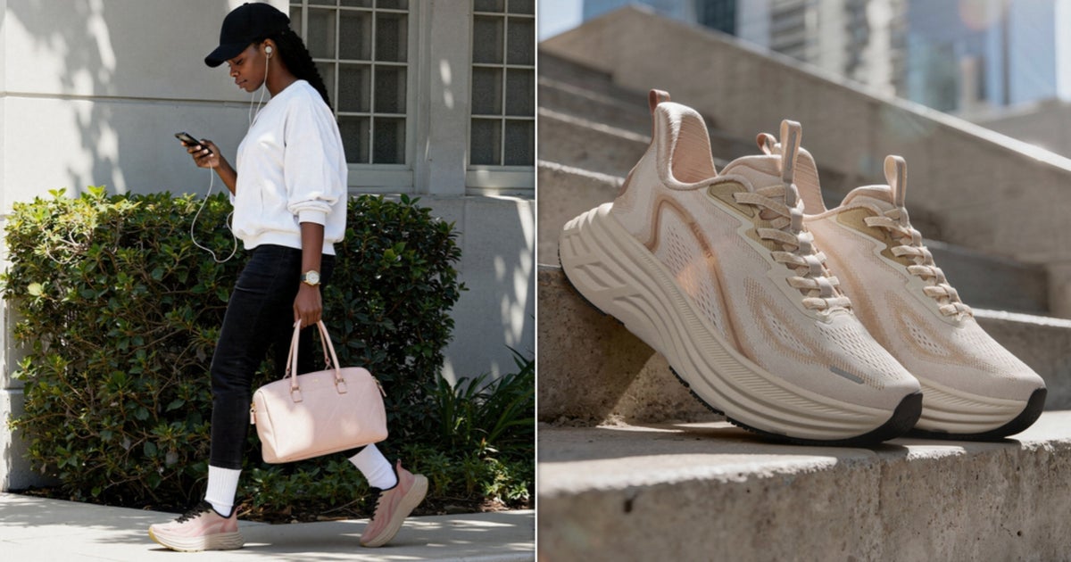People Are Comparing These Supportive Slip-On Sneakers To Hokas — And They're Only $60 Right Now