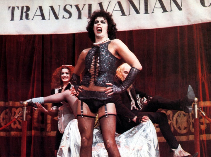 Curry famously played the cross-dressing mad scientist, Dr. Frank-N-Furter, in “The Rocky Horror Show.” The musical theater production went on to become a cult Hollywood film.