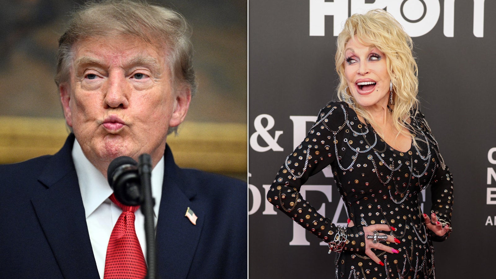 Trump Claims Dolly Parton ‘Really Liked Me,' She Just Didn't Want Anyone To Know