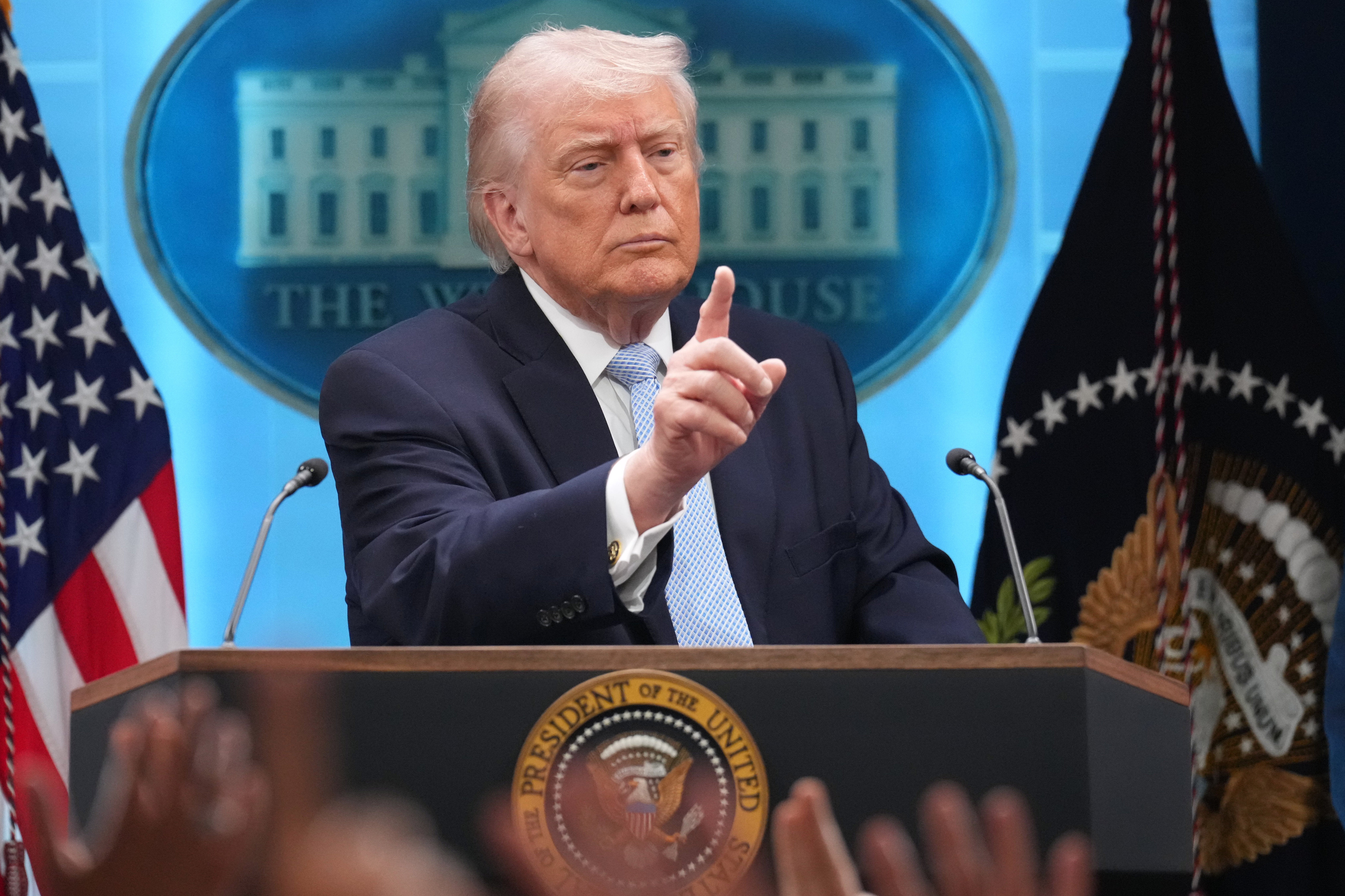 Donald Trump Mocked Online For Declaring 'Mission Accomplished' In Iran