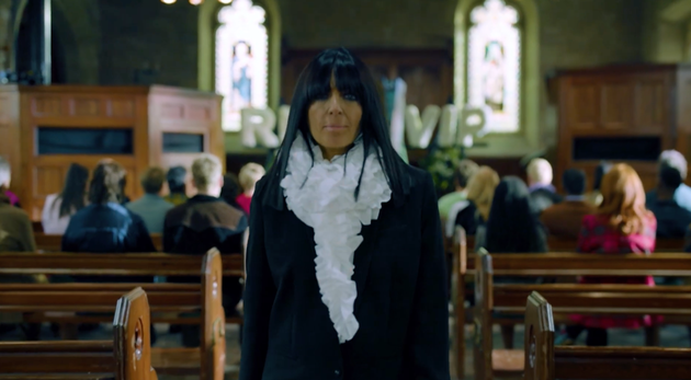 Claudia Winkleman as seen in the upcoming season of The Celebrity Traitors
