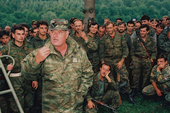 Ratko Mladic, convicted of genocide for orchestrating the 1995 massacre of at least 8,000 Muslims in a U.N.-designated “safe area” of Bosnia, Europe’s worst atrocity since World War Two, has died.