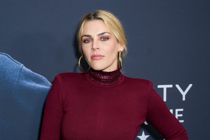 Busy Philipps at A24’s “Marty Supreme” New York premiere on Dec. 16, 2025, in New York.