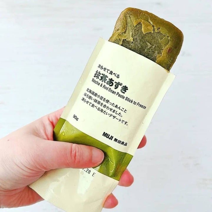 無印良品「凍らせて食べる 抹茶あずき」
