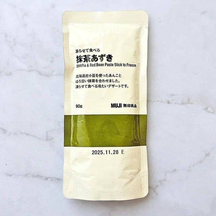 無印良品「凍らせて食べる 抹茶あずき」