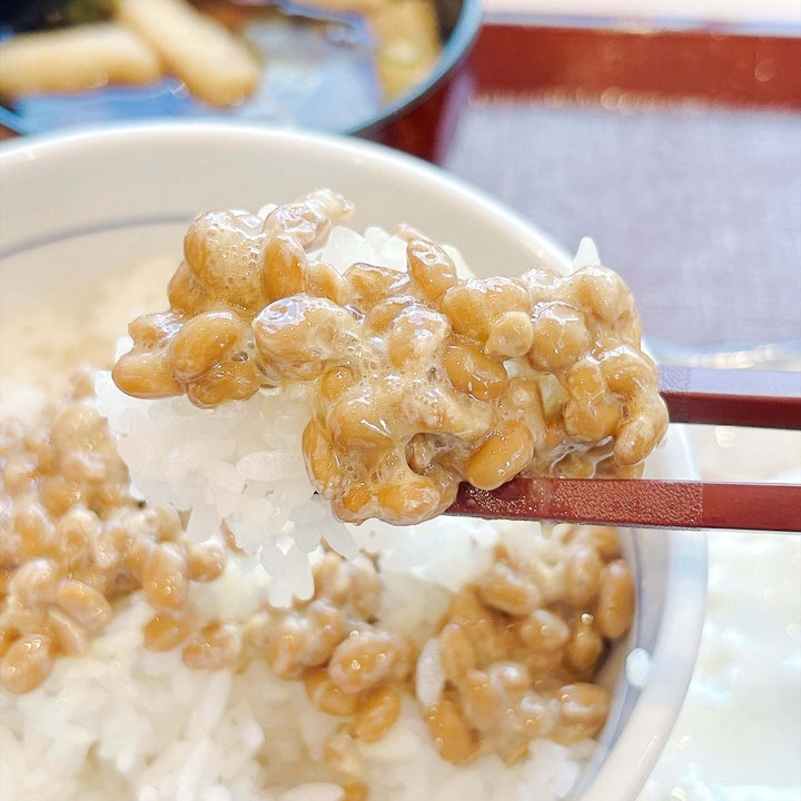 なか卯「目玉焼き納豆ベーコン朝食」
