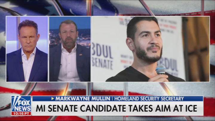 “Well, this guy’s a thug, and I don’t know how else to say that,” Markwayne Mullin said of Abdul El-Sayed on Fox News.