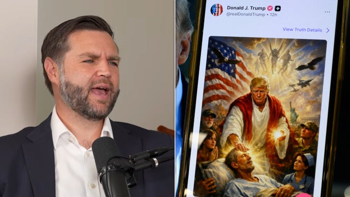 Vice President JD Vance defended President DonaldTrump's controversial Jesus meme while appearing on the "Bryce Crawford Podcast" on Aug. 31.