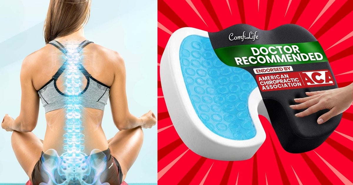 This Highly Rated Chair Cushion Helps With My Sciatica — And It's Less Than $50