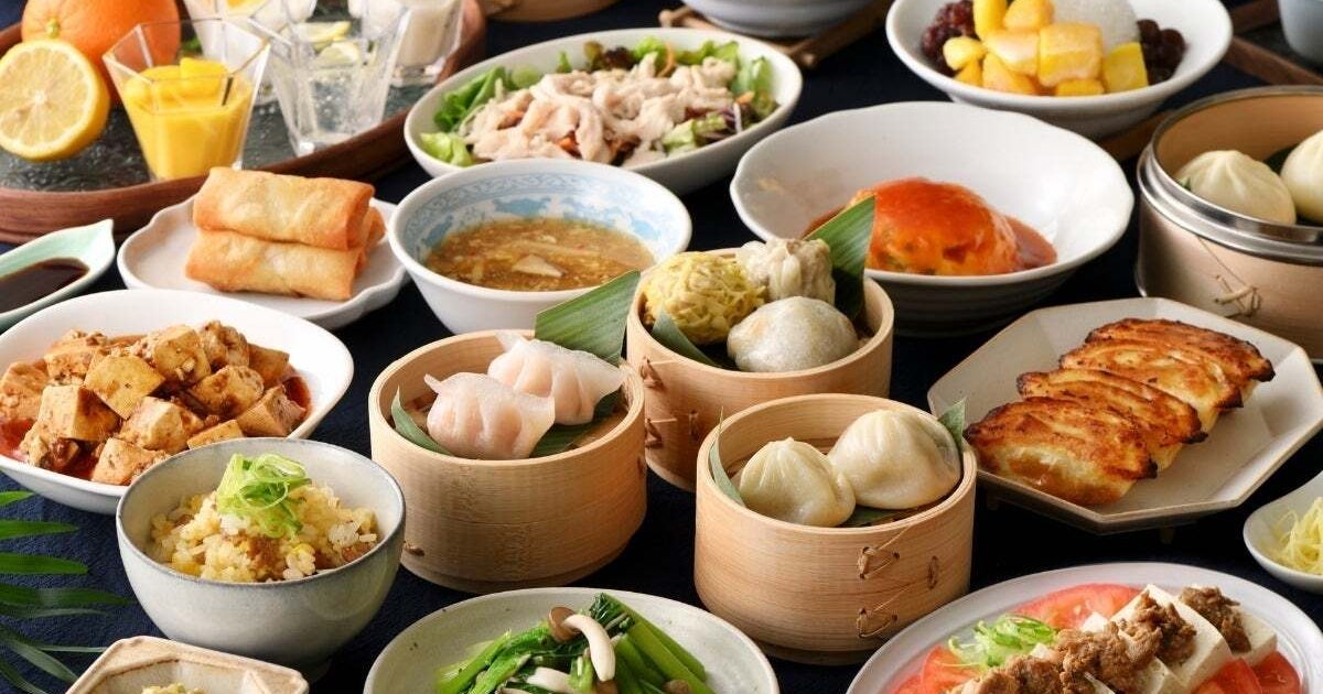 台湾カフェスタイルの「THE BUFFET 包包點心」。9月16日まで夜もランチ料金のキャンペーン