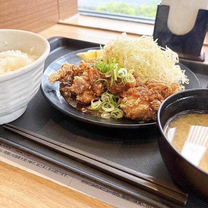 松のや「油淋鶏定食」