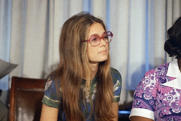 Gloria Steinem photographed in the early 1970s