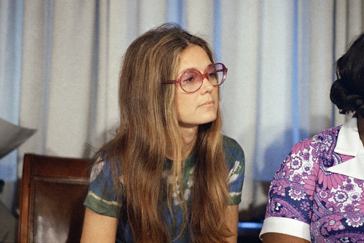 Gloria Steinem photographed in the early 1970s