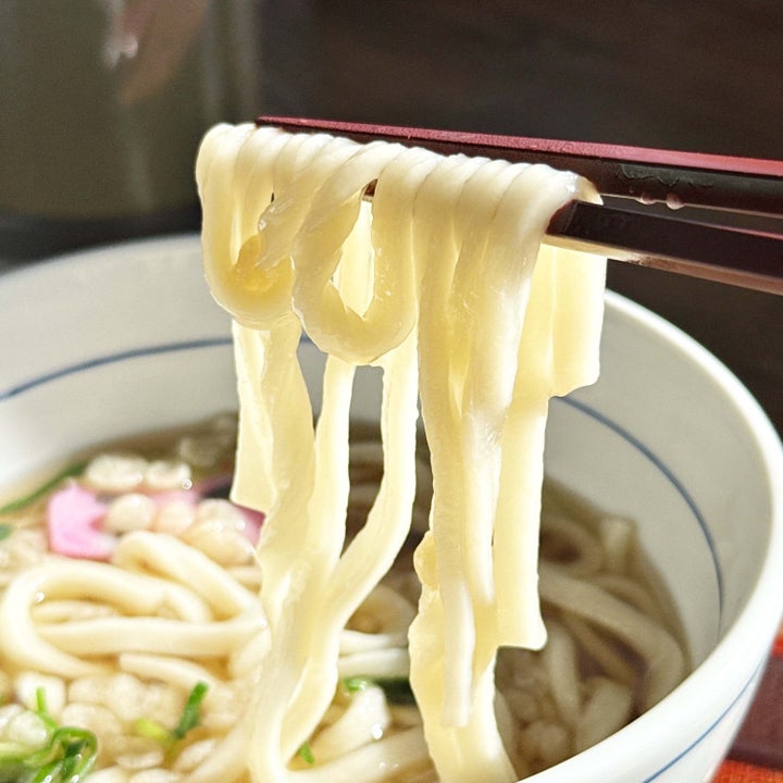 なか卯「はいからうどん ベーコンエッグ」