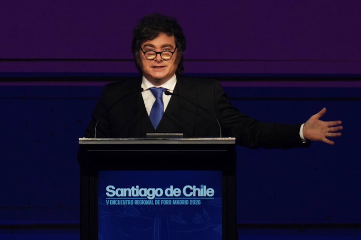 Argentine President Javier Milei escalated his country’s dispute with Britain over the Falkland Islands.